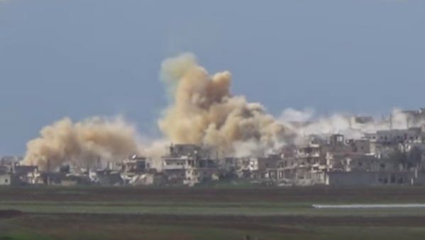 Rusko bombarduje Sýrii